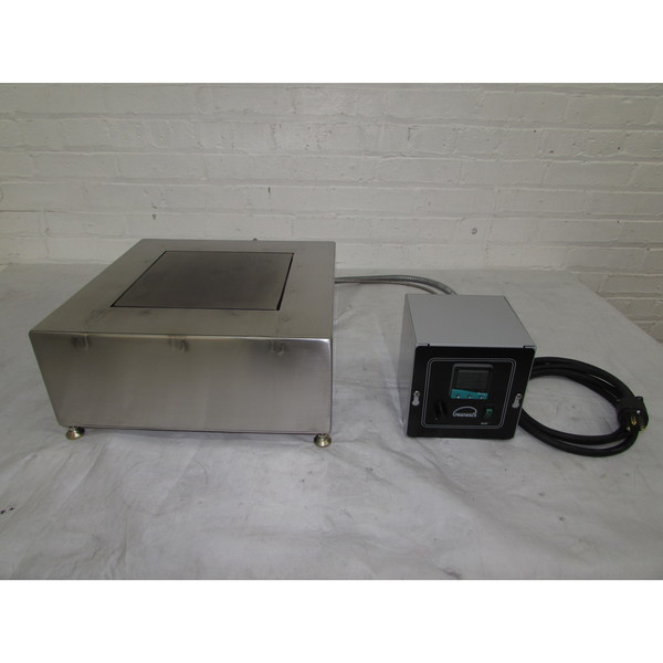 Wenseco Hot Plate, Industrial Hi Temp 1500F 9"x9" SS Plate, Digital Control HP99YX